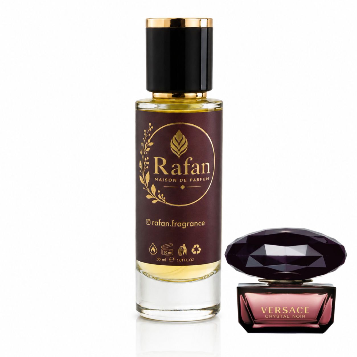 Rafan Crystal Noir — parfum femme inspiré de Crystal Noir