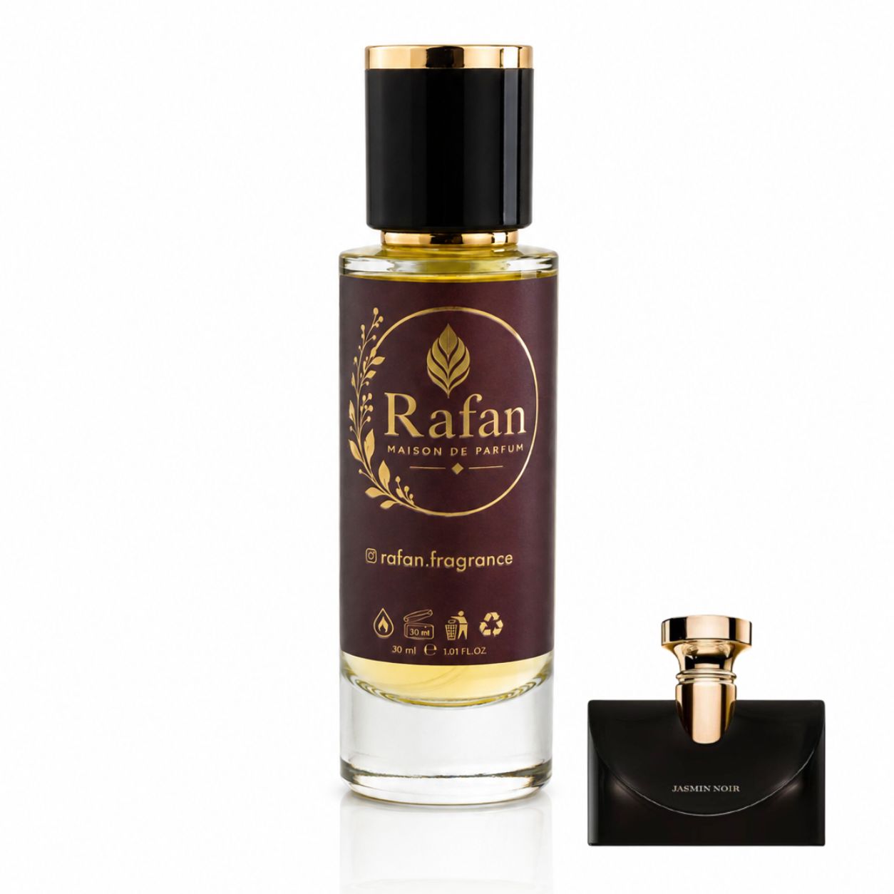 Rafan Jasmin Noir - flacon parfum femme