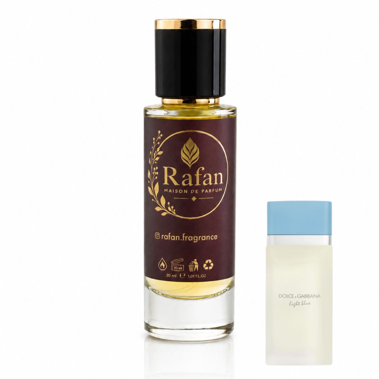 Rafan Light Blue - flacon parfum femme