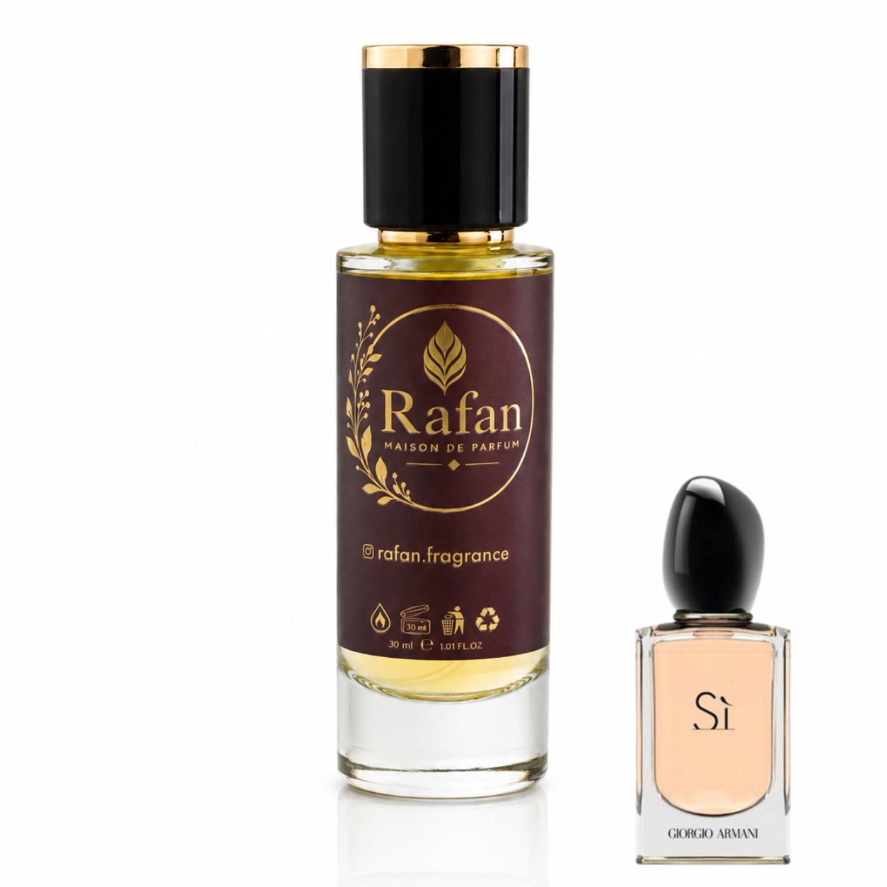 Rafan Sì — parfum femme inspiré de Sì Giorgio Armani, flacon 30 ml
