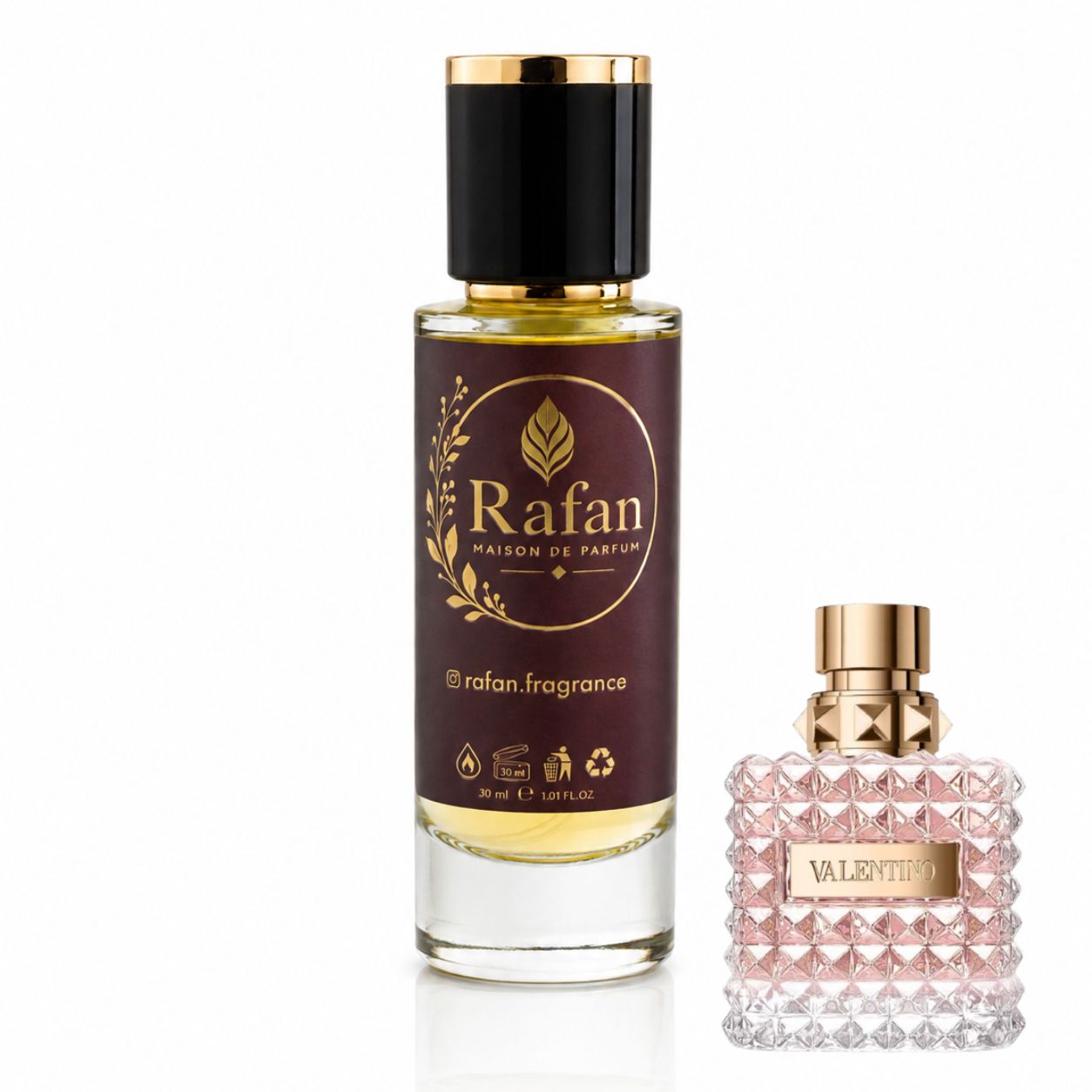 Rafan Valentino — parfum femme, flacon 30 ml