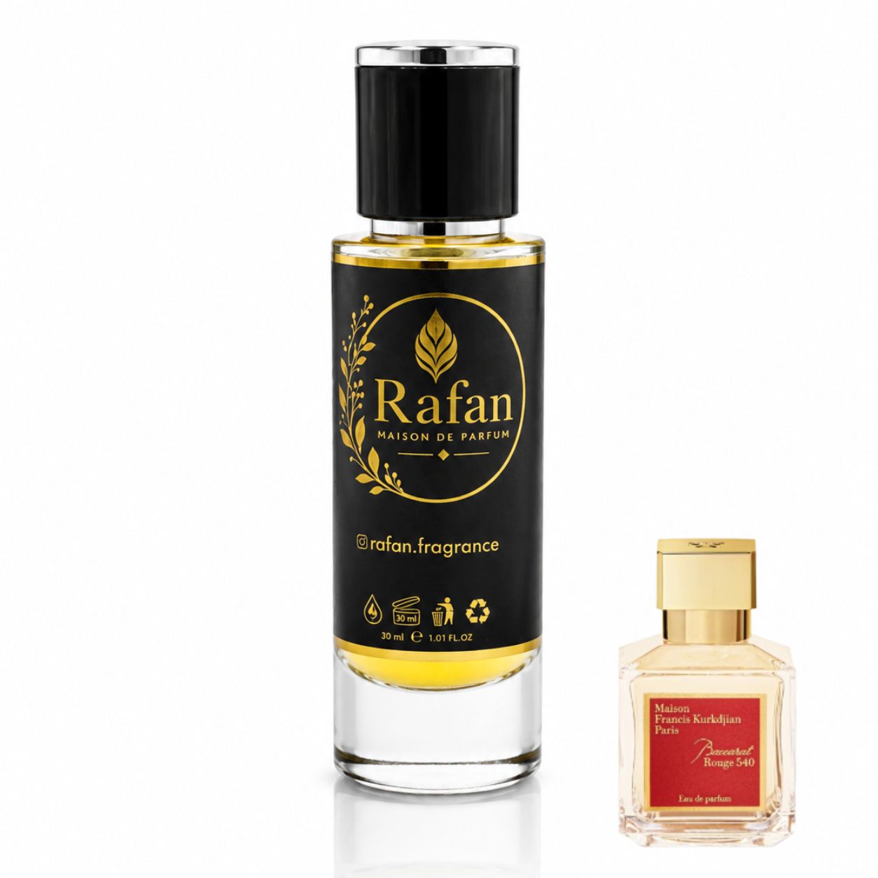 Rafan Baccarat Rouge 540 — Inspiré de Baccarat Rouge 540 (Maison Francis Kurkdjian)