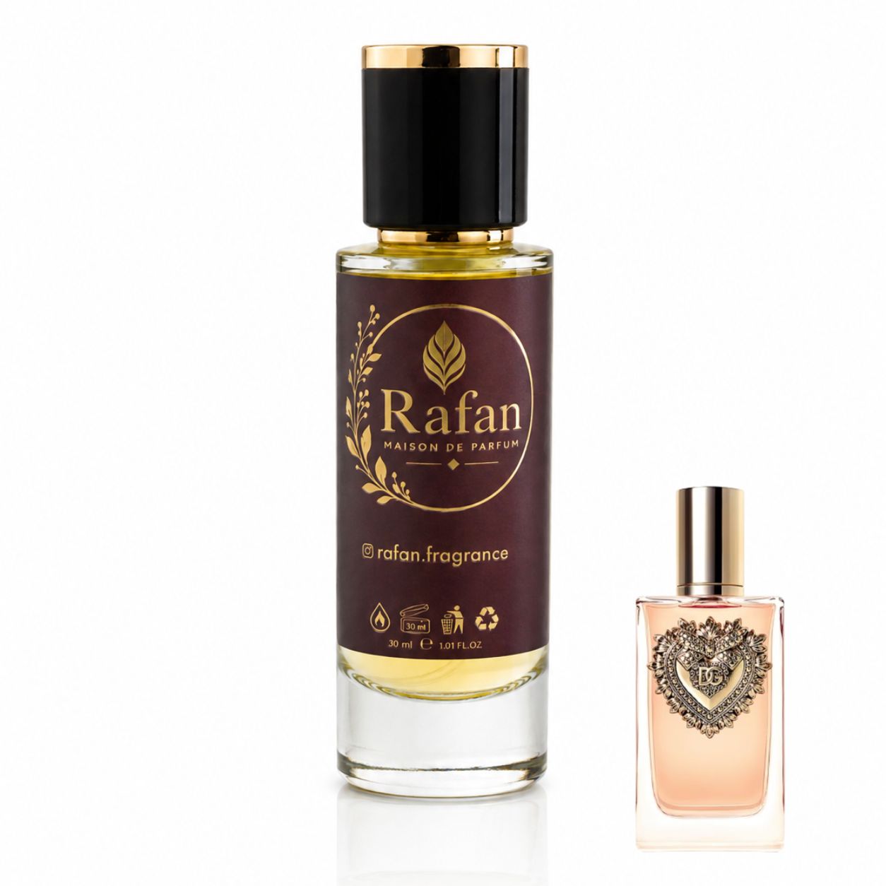 Rafan Devotion — parfum femme, flacon 30 ml