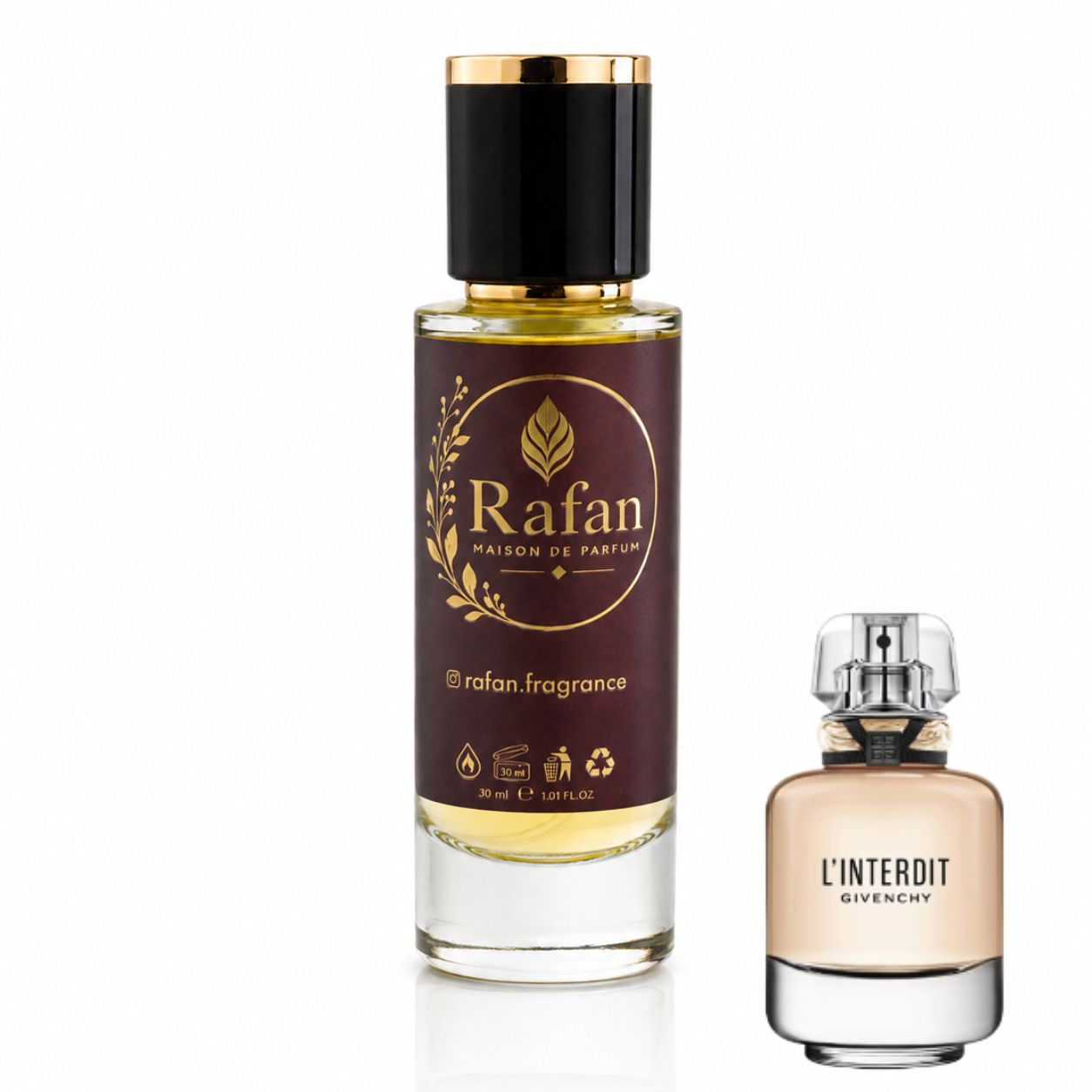 Rafan L'Interdit — parfum femme inspiré de L'Interdit