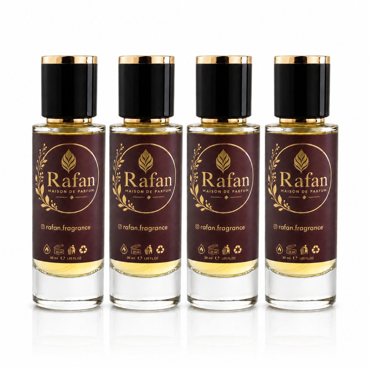 Rafan Pack Femme — coffret de 4 parfums à composer