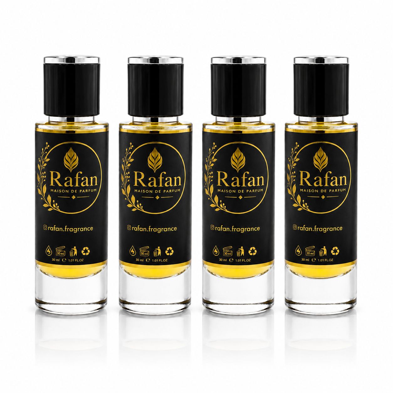 Rafan Pack Homme — coffret de 4 parfums
