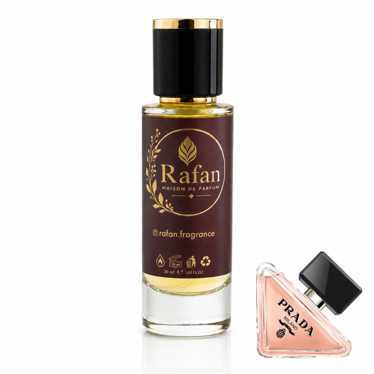 Rafan Paradoxe — parfum femme, flacon 30 ml